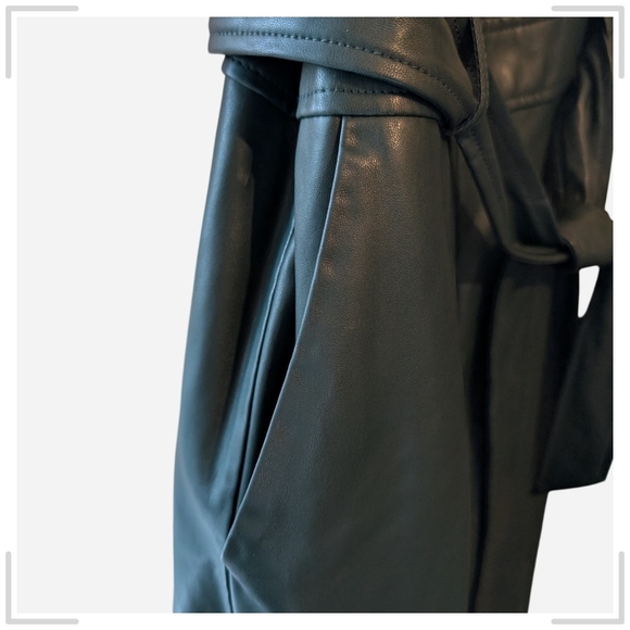 Pre-owned Anthropologie Teal Jumpsuit with Belt - Picture 10 of 14